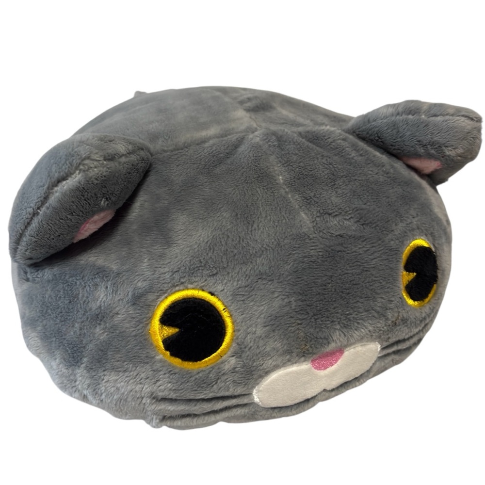 NEW NIKO NIKO 16" DUMPLING GREY CAT PLUSH FROM BOOKS-A-MILLION SOFT & ADORABLE